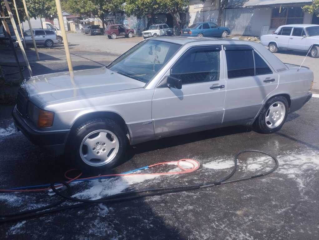 Mercedes 190, 2.0 L, 1992 il, 254 873 km — Avtomobillər, Zaqatala (9)