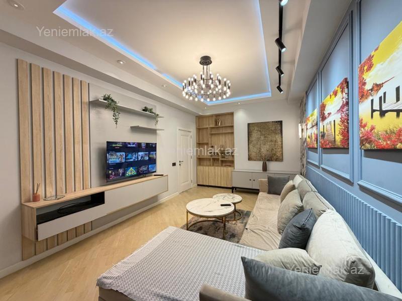 Kirayə 2 otaqlı Bina evi menzil (Yeni tikili), 75 m², Nərimanov rayonu — Mənzil, Bakı (2)
