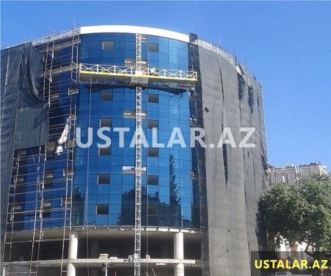 Fasad qaldırıcı kran (lebyotka-lulka) yü — Bakı