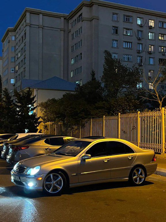 Mercedes C 230, 1.8 L, 2005 il, 239 000 km — Avtomobillər, Bakı (5)