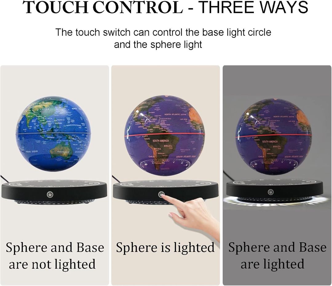 Suvenir World Globe Lamp LMP-1016 — Mallar, Bakı (2)