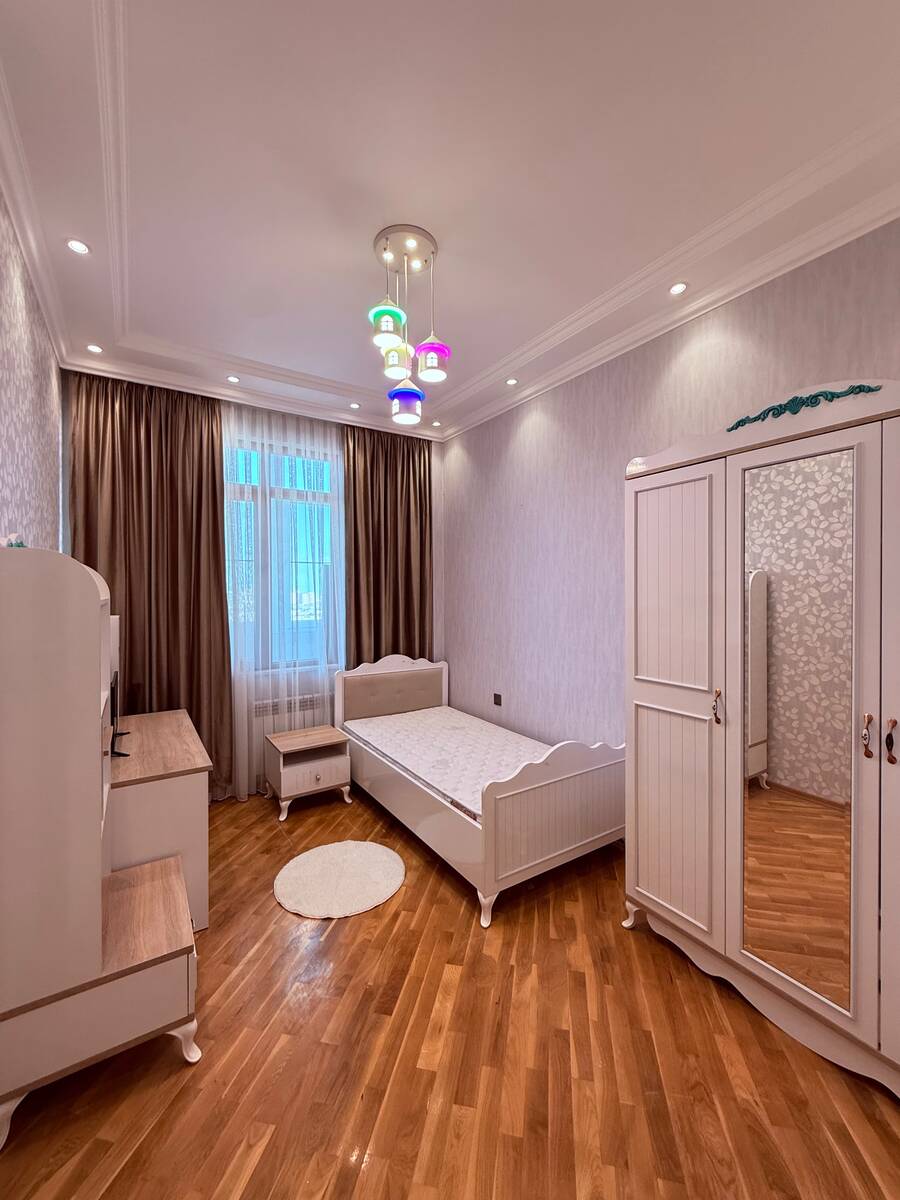 İcarəyə verilir 3 otaqlı yeni tikili 110 m² — Mənzil, Bakı (11)