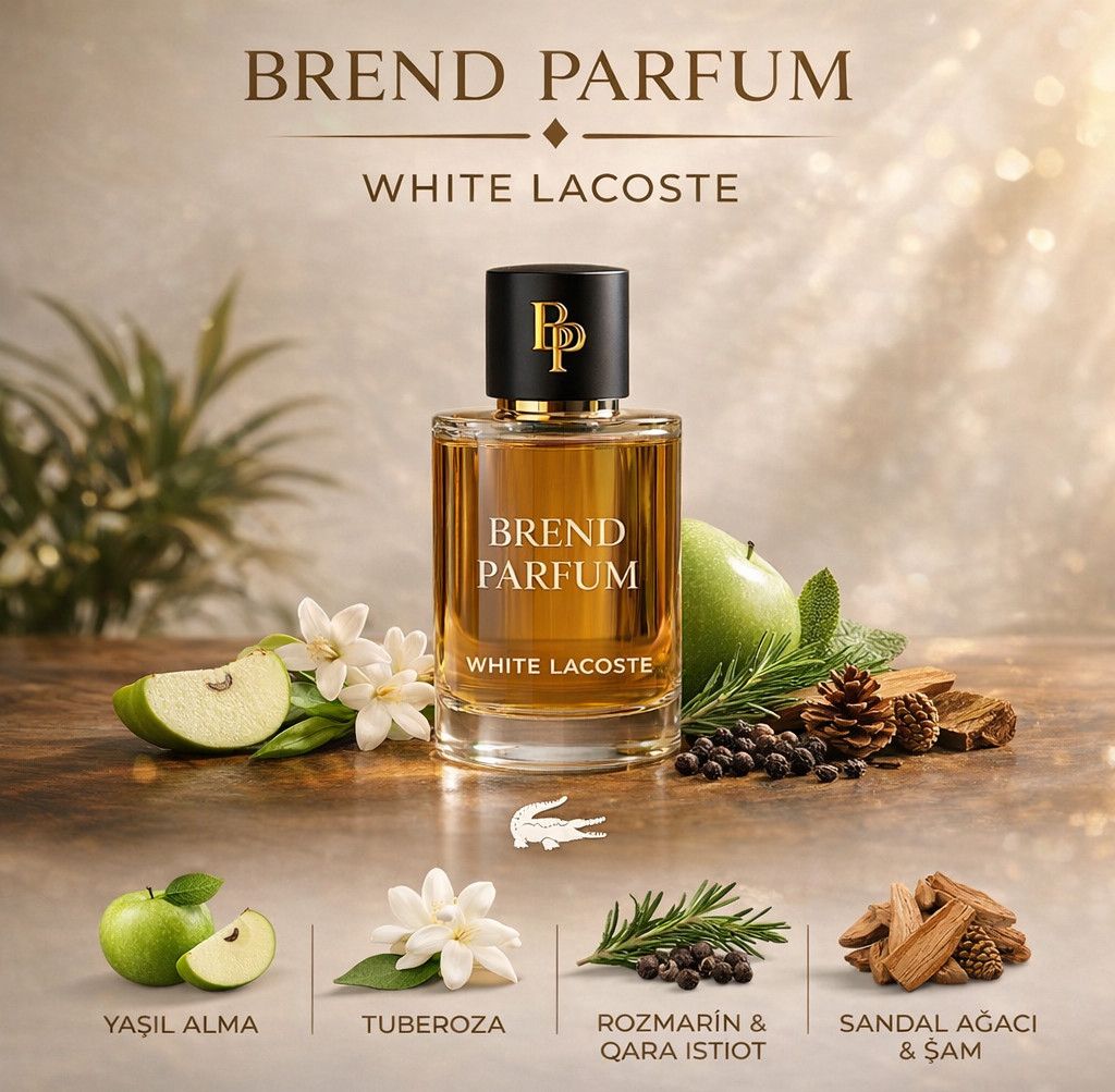 Brend Parfum White kişilər üçün ətir suyu 30 ml — Mallar, Bakı