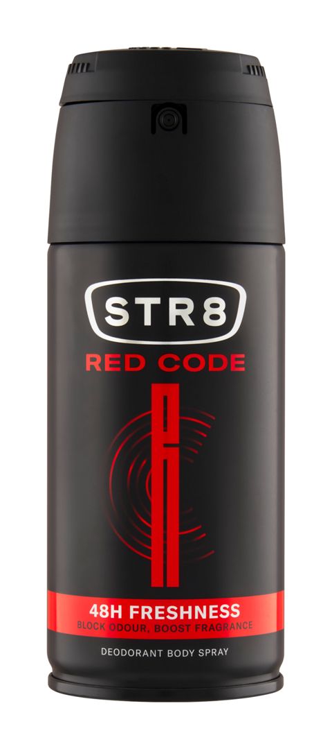 Dezodorant-sprey STR 8 Red Code, 48H Freshness, 150 ml — Bakı