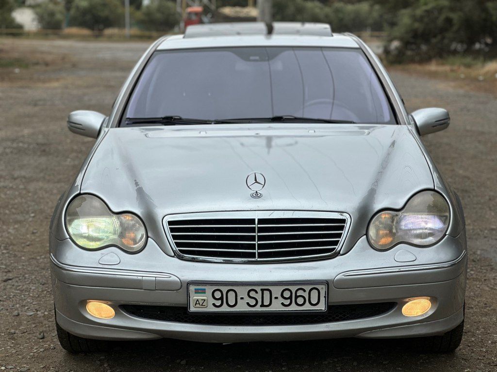 Mercedes C 240, 2.6 L, 2001 il, 385 784 km 90-SD-960 — Avtomobillər, Sumqayıt (9)
