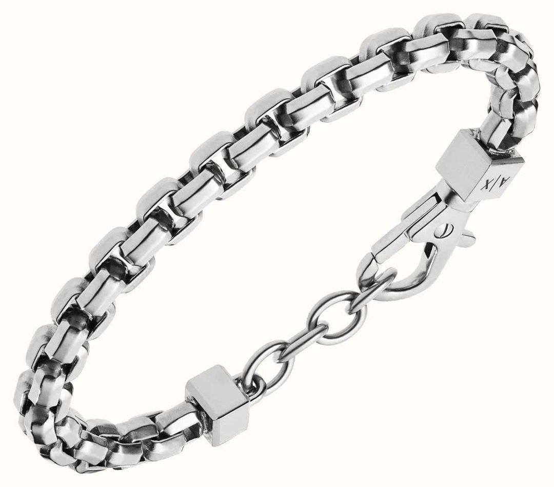 Qolbaq Armani Exchange AXG0045040, Paslanmaz polad, 185 mm + 20 mm əlavə - AXG0045040 — Mallar, Bakı (2)
