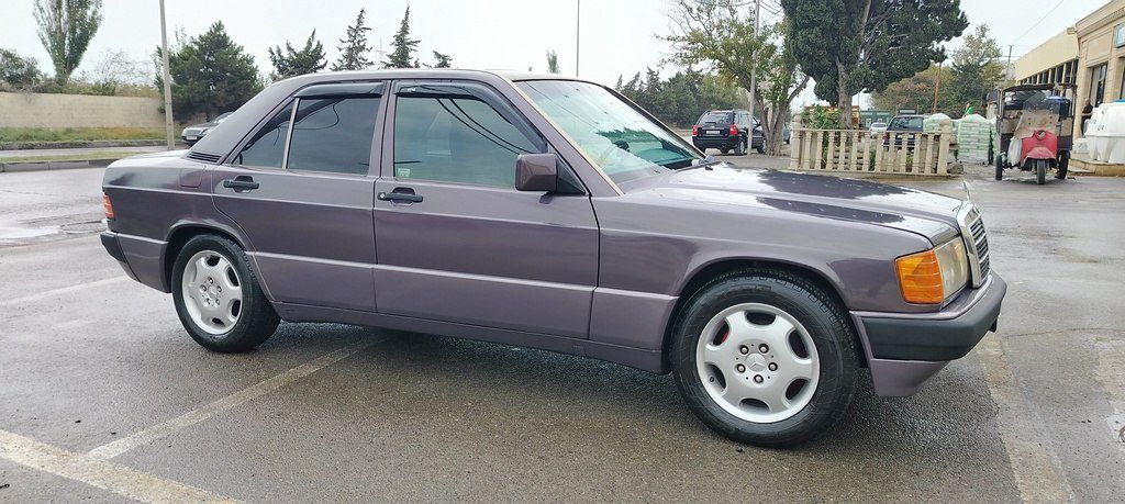 Mercedes 190, 2.0 L, 1991 il, 425 000 km 90-BG-831 — Avtomobillər, Bakı (5)