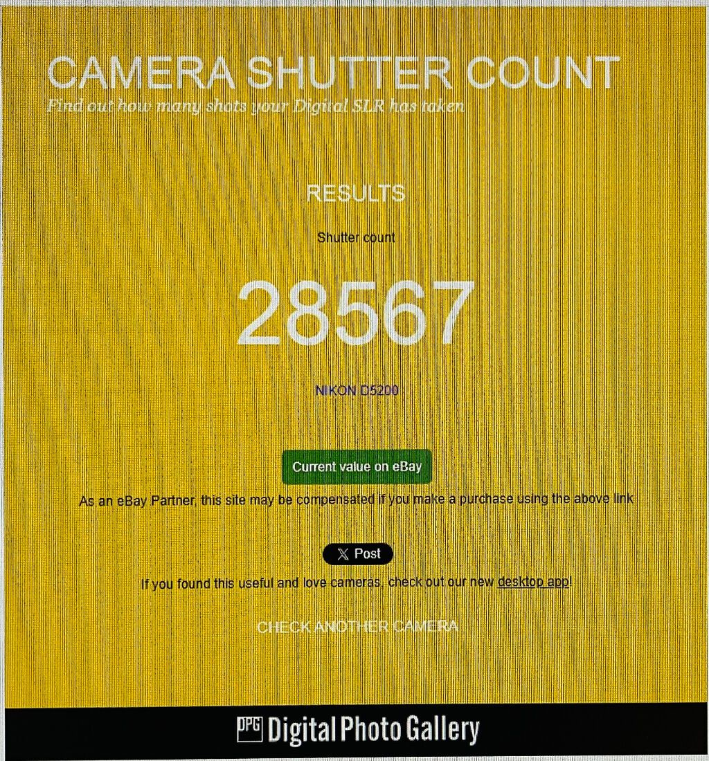 Nikon D5200 batareya adapter Kastar, Shutter count 28600 — Fotoaparat, Bakı (4)