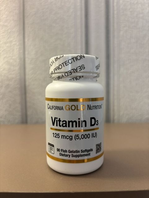 Məhsul: California Gold Nutrition Vitamin D3 - Dozaj: 125 mcg (5,000 — Bakı