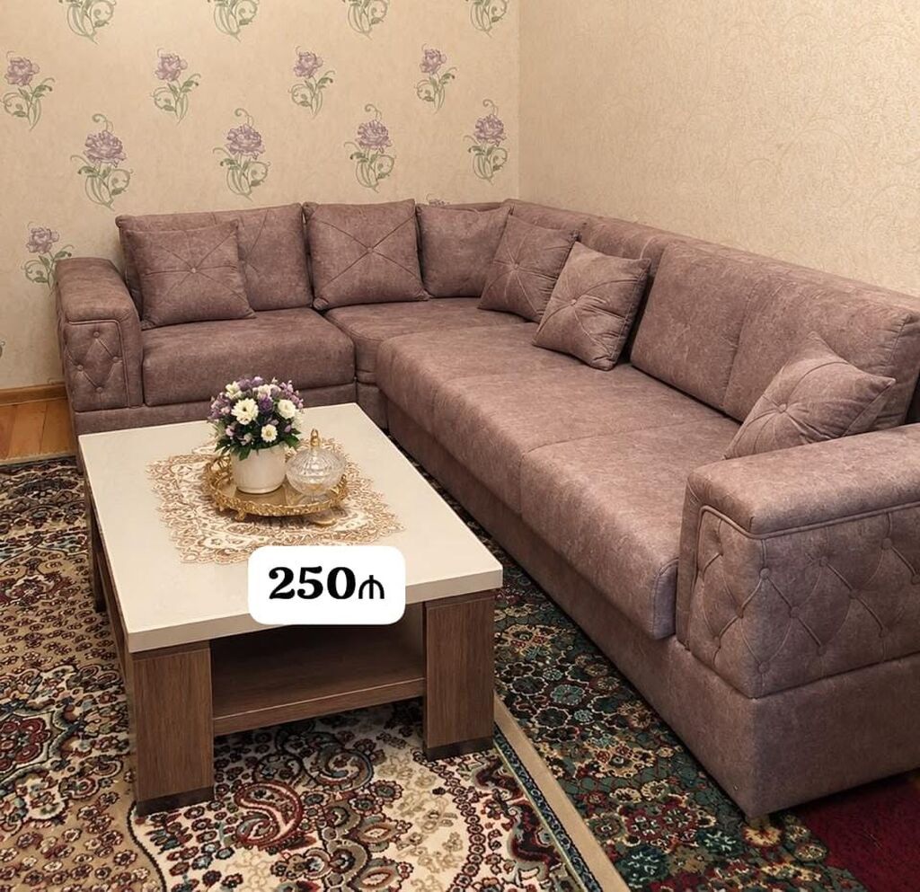 *250₼ Künc divan Satılır*‼ Açılır baza var ÜNVAN:-xetai ray — Divanlər, Bakı
