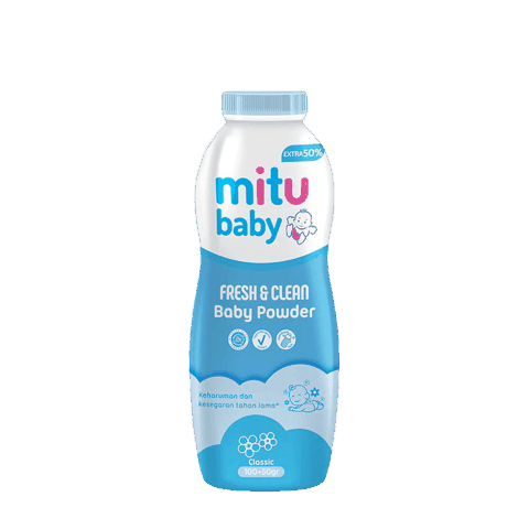 Uşaq pudrası Mitu Baby Powder Classic 150 qr — Bakı