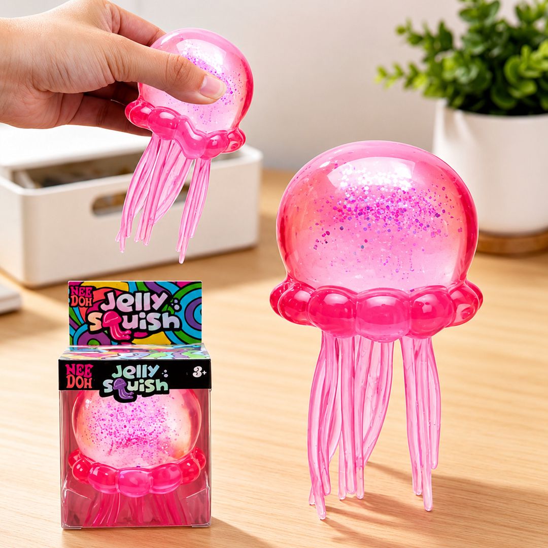 Antistress oyuncaq Nee Doh Jelly Squishy, silikon, çəhrayı, 3+ yaş — Mallar, Bakı (2)
