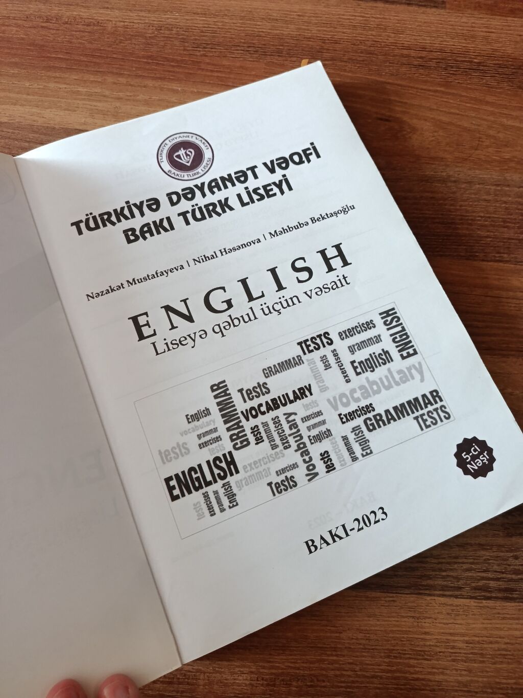 İngilis dili 4-cü sinif, 2023 il — Kitablar, Bakı (3)