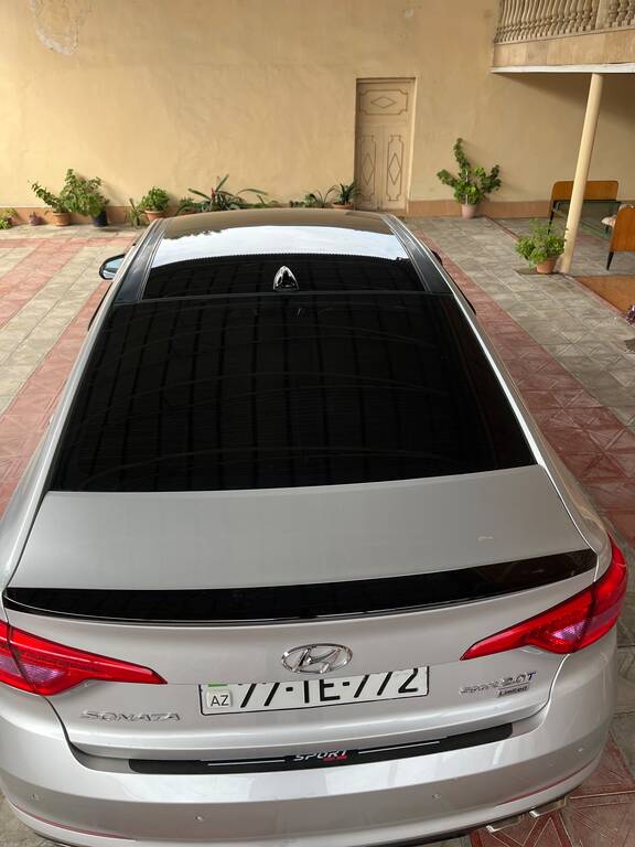 Hyundai Sonata, 2.0 L, 2014 il, 180 000 km — Avtomobillər, Şəmkir (8)