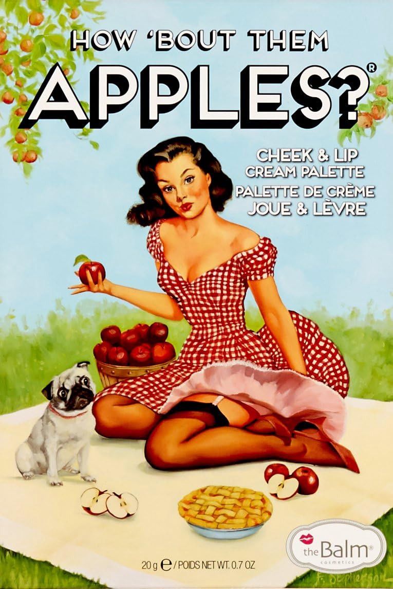 Ənlik və dodaq boyası palitrası The Balm How 'Bout Them Apples — Mallar, Bakı (2)