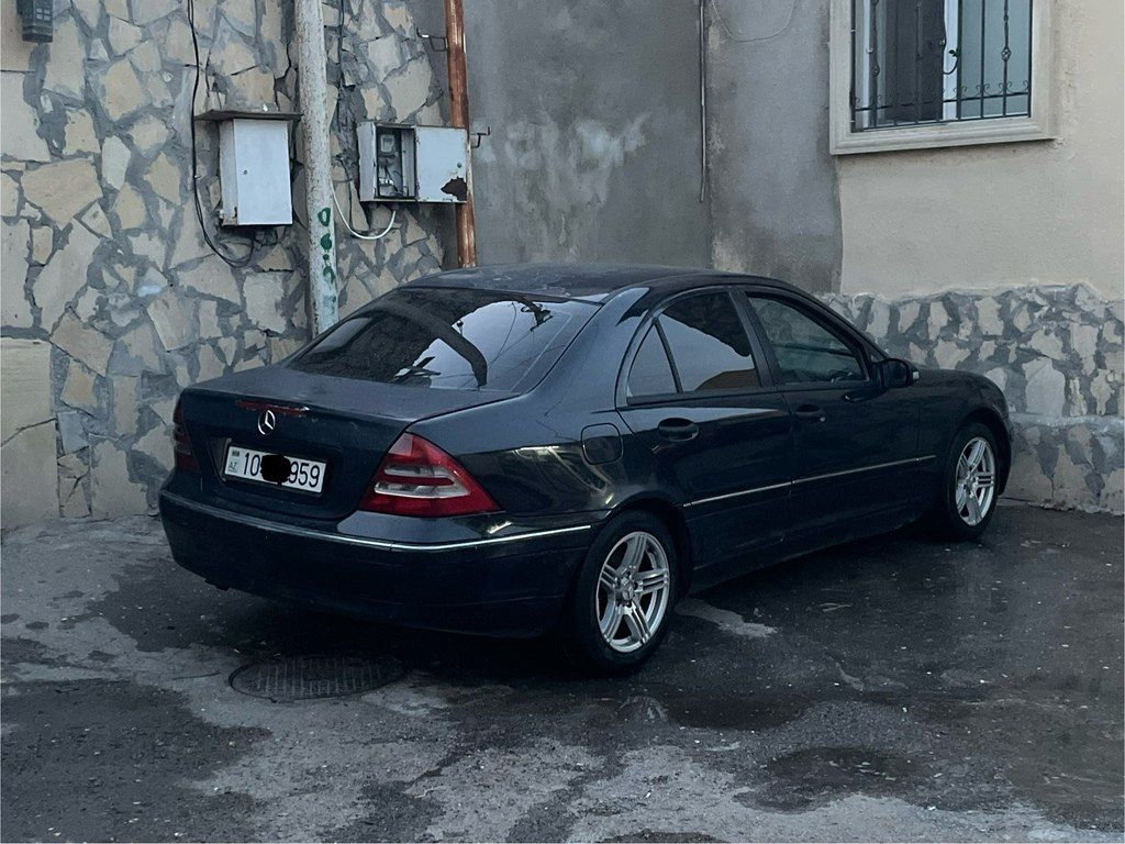Mercedes C 200, 1.8 L, 2001 il, 255 500 km — Avtomobillər, Bakı (3)