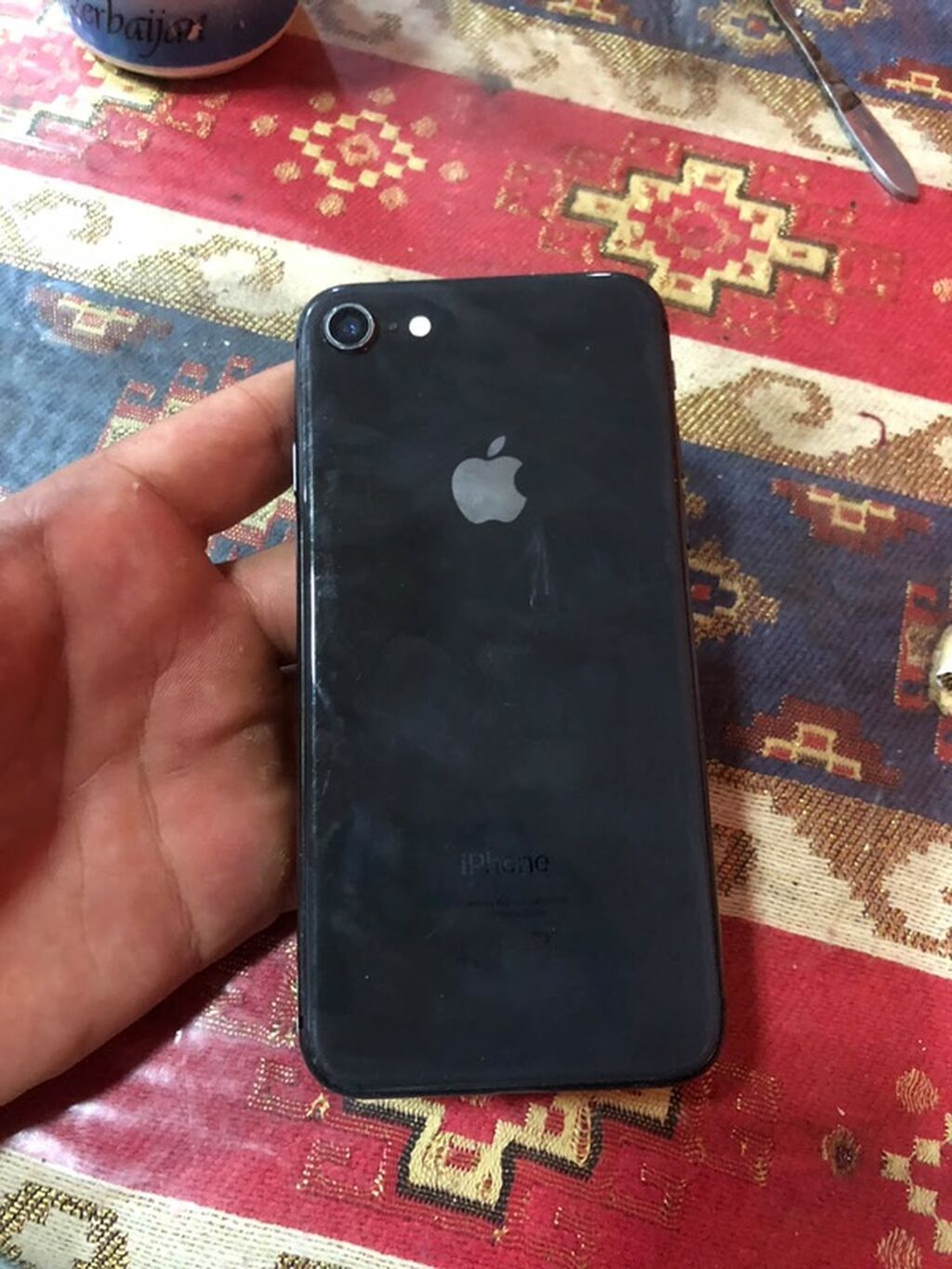 IPhone 8, Qara, Simsiz şarj — Apple iPhone, Sumqayıt (3)