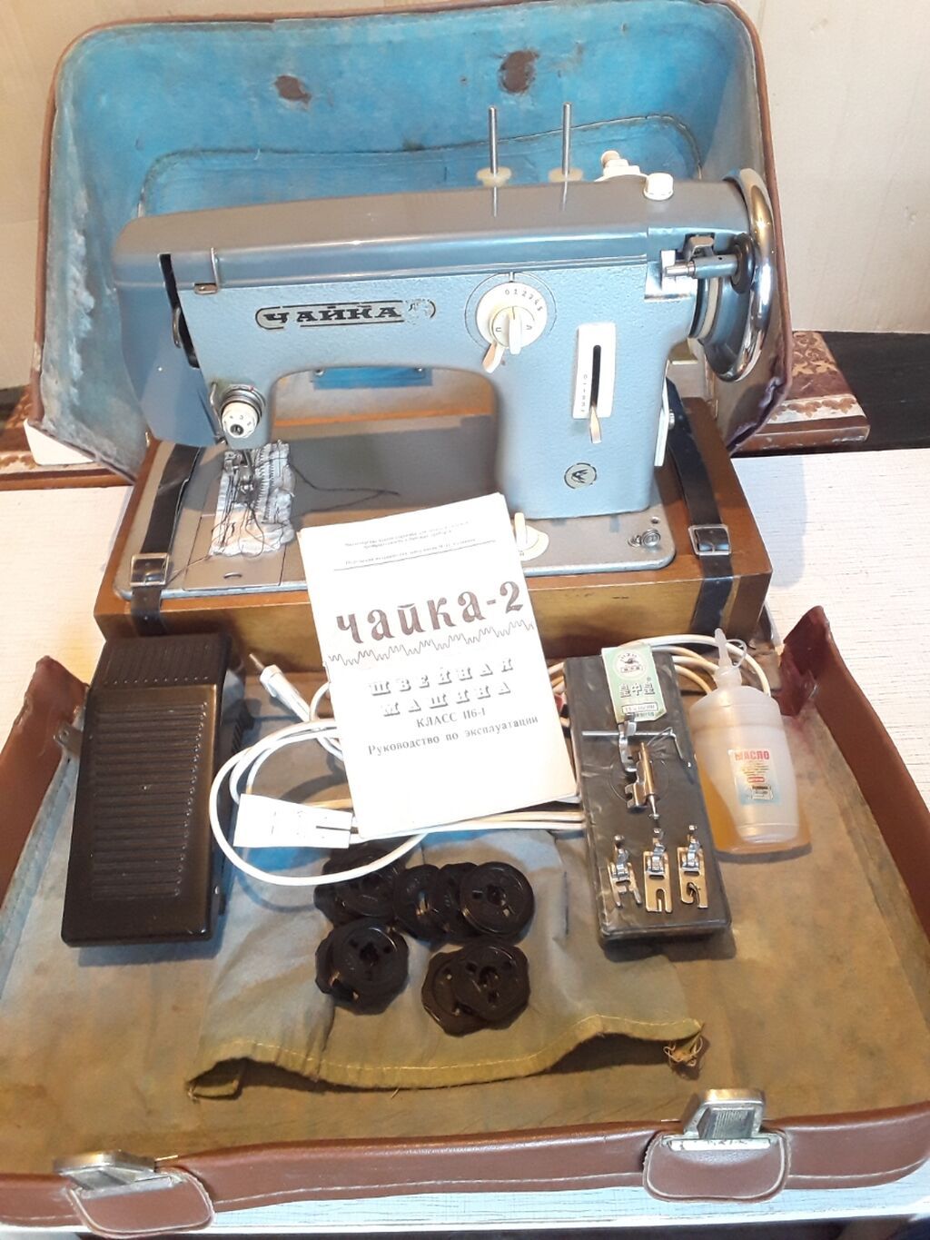 Tikiş maşını Chayka, İşlənmiş,Elektromexaniki — Tikiş və işəmə maşınları, Bakı (2)
