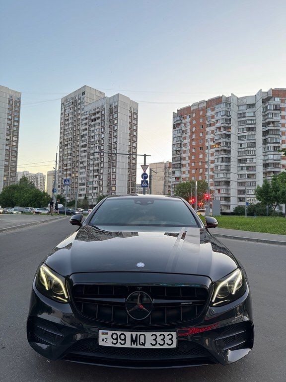 Mercedes E 43 AMG 4MATIC, 3.0 L, 2019 il, 130 000 km 99-MQ-333 — Avtomobillər, Bakı (2)