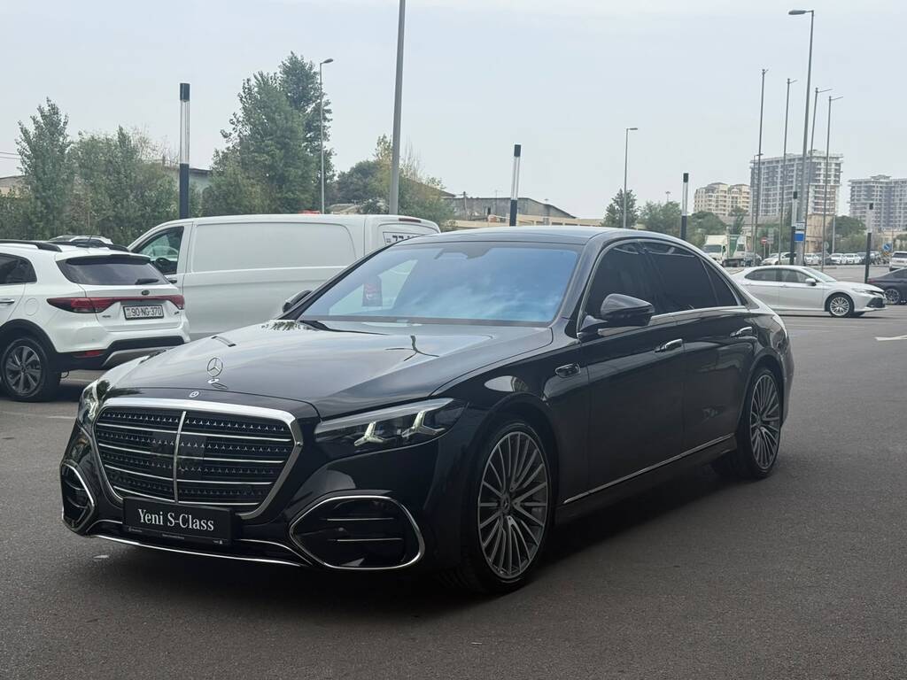 Mercedes S 500 4MATIC, 3.0 L, 2026 il, yeni — Avtomobillər, Bakı (3)