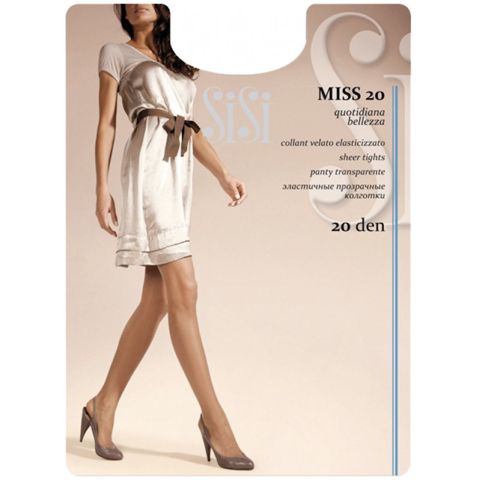 Kolqotqa SiSi Miss, 20den, ölçü 4(L), Castoro, tüstülü qaralma rəngi — Bakı