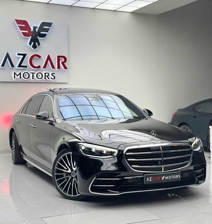 Mercedes S 580 4MATIC, 4.0 L, 2022 il, 58 000 km — Avtomobillər, Bakı (3)