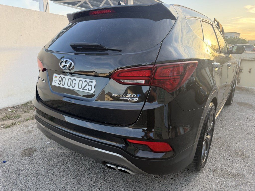 Hyundai Santa Fe, 2.0 L, 2017 il, 133 000 km — Avtomobillər, Bakı (6)