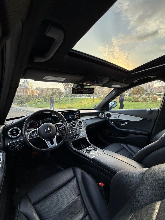Mercedes C 300, 2.0 L, 2021 il, 111 000 km — Avtomobillər, Bakı (6)