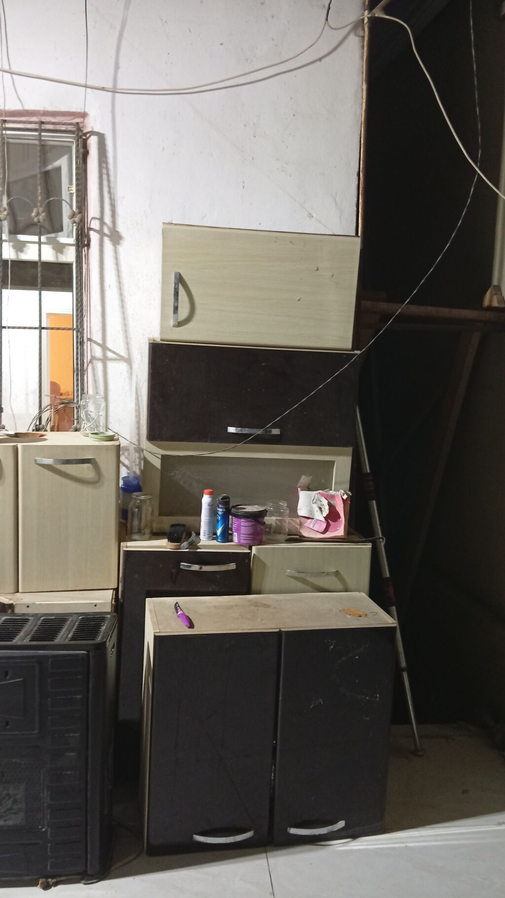 Mətbəx dolabları dəsti - Modul tipli asqılı və döşəməüstü şkaflardan — Mətbəx mobilyası, Bakı (2)