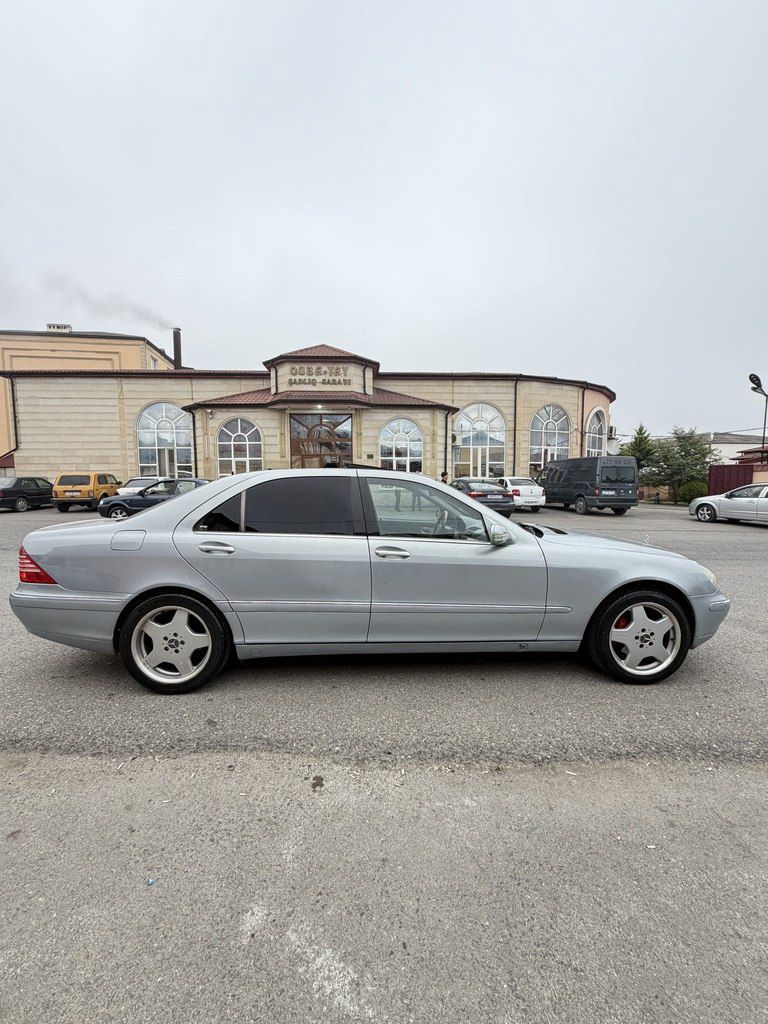 Mercedes S 320, 3.2 L, 1999 il, 298 542 km 77-EA-356 — Avtomobillər, Quba (4)