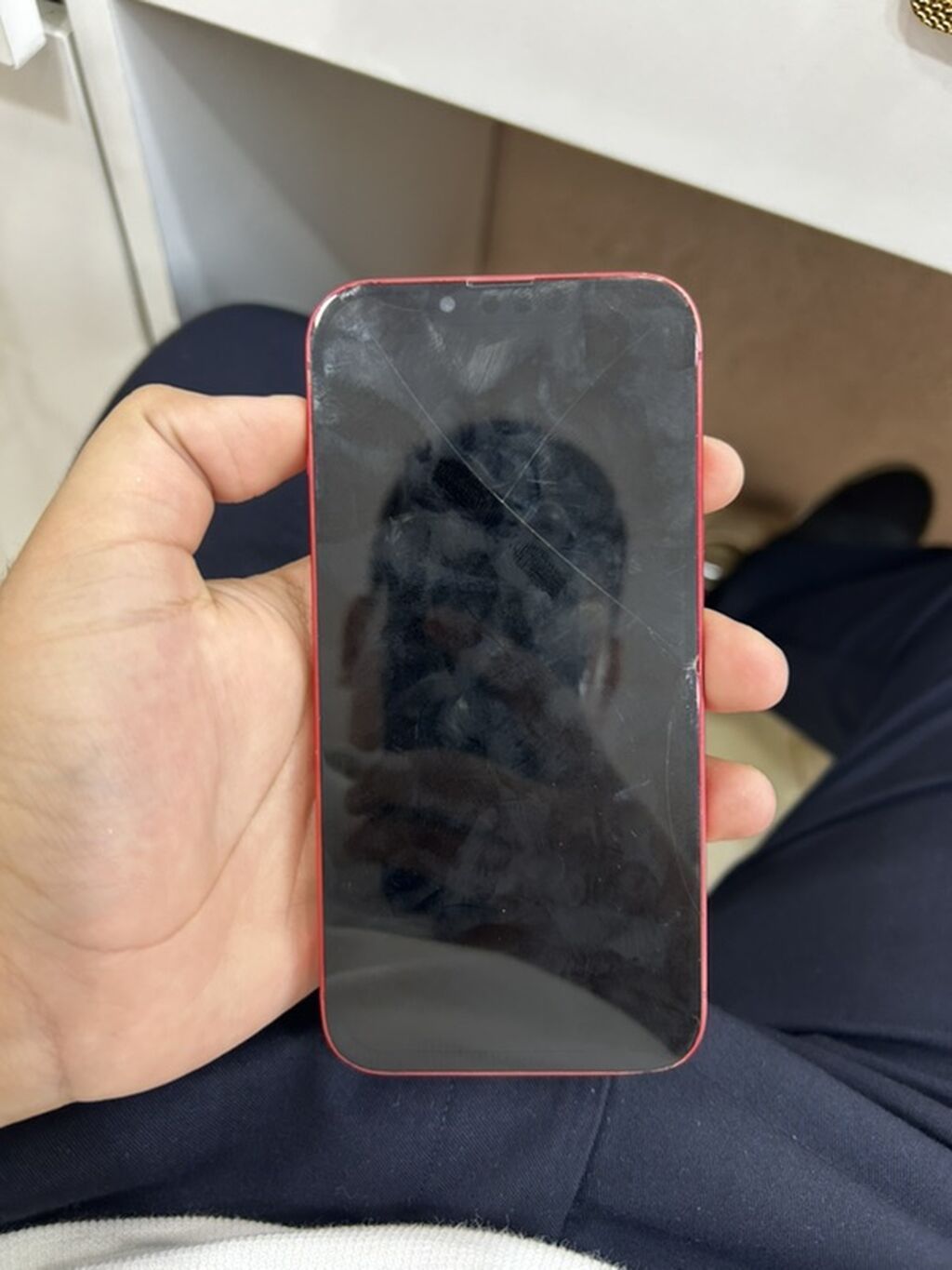 IPhone 13, 256 GB, Qırmızı, Barmaq izi, Simsiz şarj, Face ID — Apple iPhone, Bakı (5)