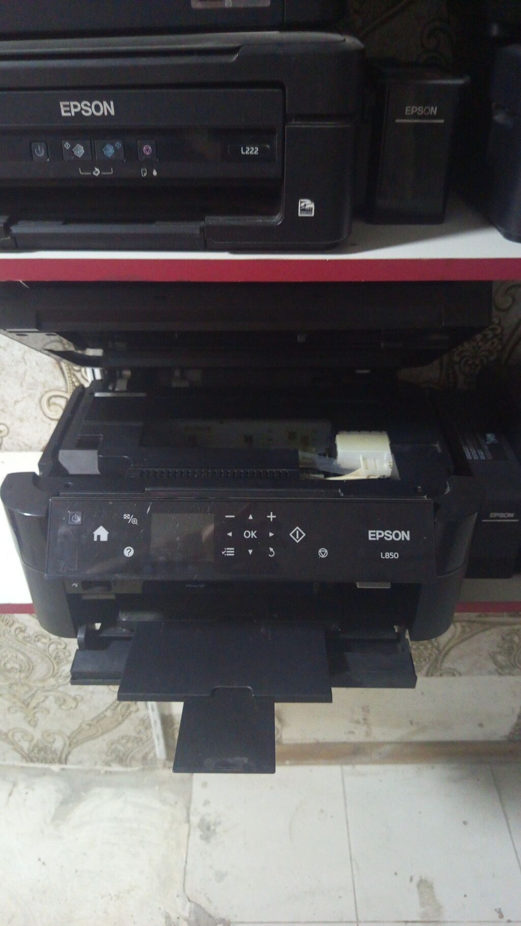Epson L850 Epson L355 Epson L800 foto printer Canon i-SENSYS LBP3010B — Printerləri, Bərdə (2)
