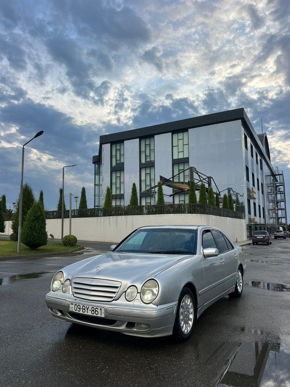 Mercedes E 220, 2.2 L, 2000 il, 302 000 km — Avtomobillər, Ağcabədi (3)