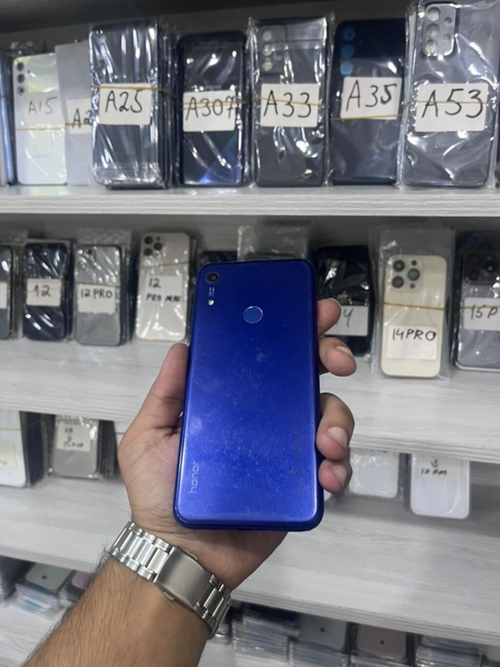 Honor 8A Prime, 64 GB, rəng - Göy, Barmaq izi — Honor, Bakı (2)