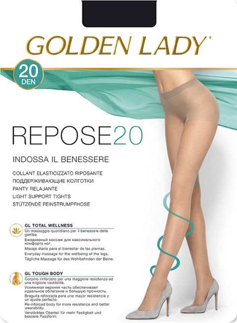 Kolqotqa Golden Lady Repose, 20den, qara, ölçü 3(M) — Bakı