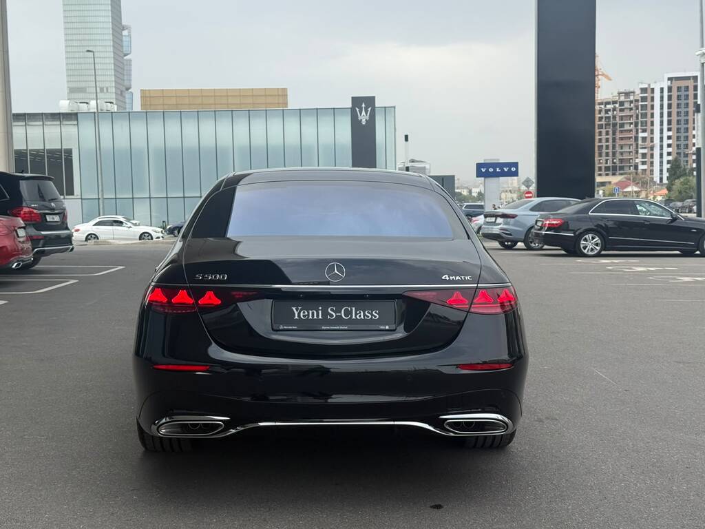 Mercedes S 500 4MATIC, 3.0 L, 2026 il, yeni — Avtomobillər, Bakı (5)