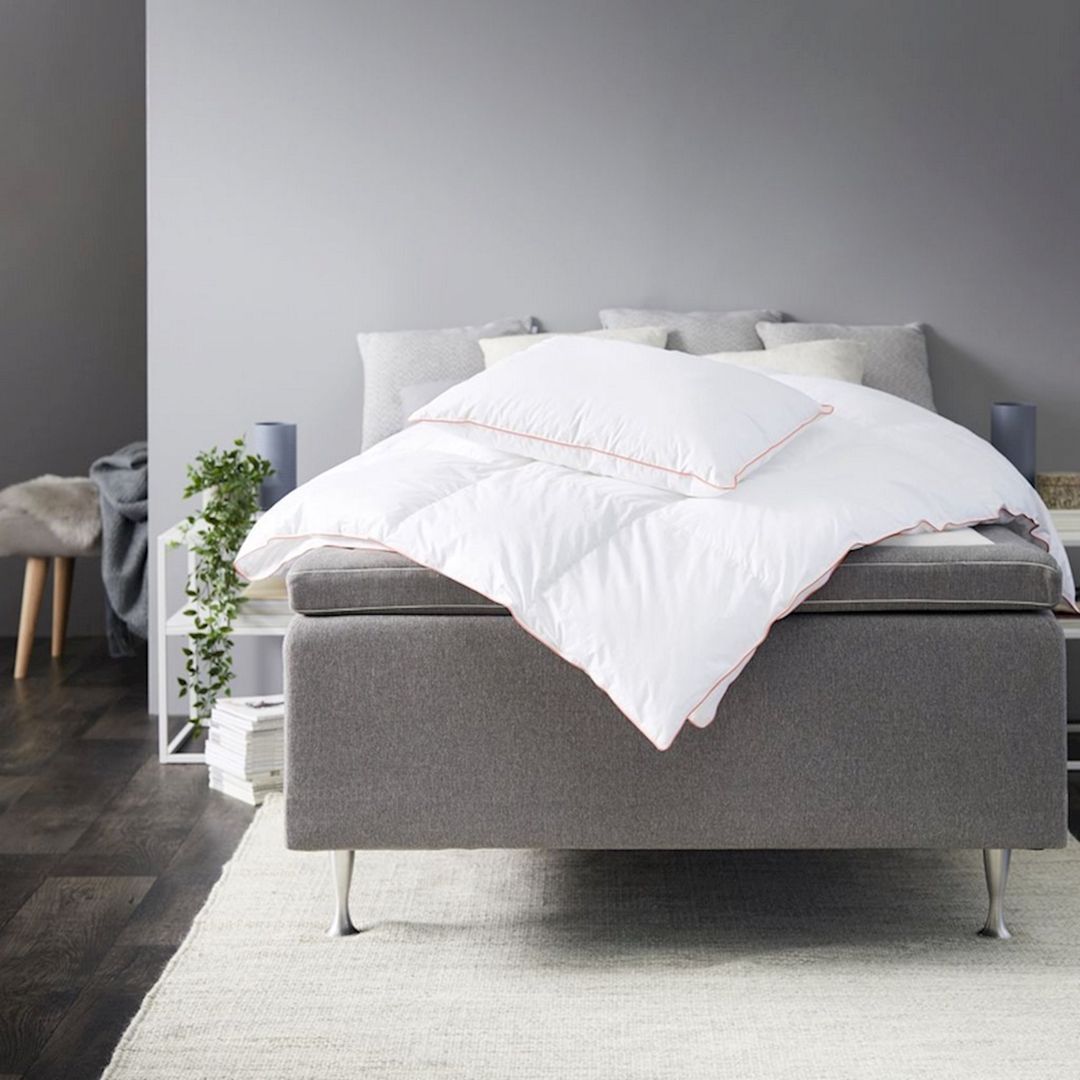 Yastıq Jysk Royal Nordic 50x70 sm, pambıq, poliefir lif/fosfleyk, ağ — Mallar, Bakı (3)