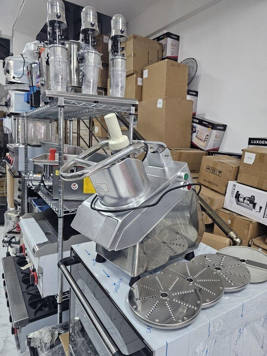 Tərəvəz doğrayıcı Peşəkar tərəvəz doğrayıcı Paslanmaz metaldan — Mətbəx əşyaları, Bakı (7)