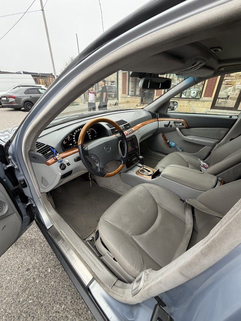 Mercedes S 320, 3.2 L, 1999 il, 298 542 km 77-EA-356 — Avtomobillər, Quba (6)