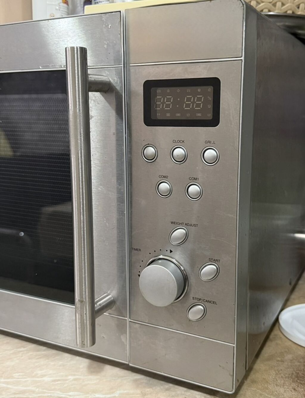 Vestel mikrodalğalı soba – paslanmayan polad korpus, şüşə qapı və iri — Mikrodalğalı sobalar, Digah (3)