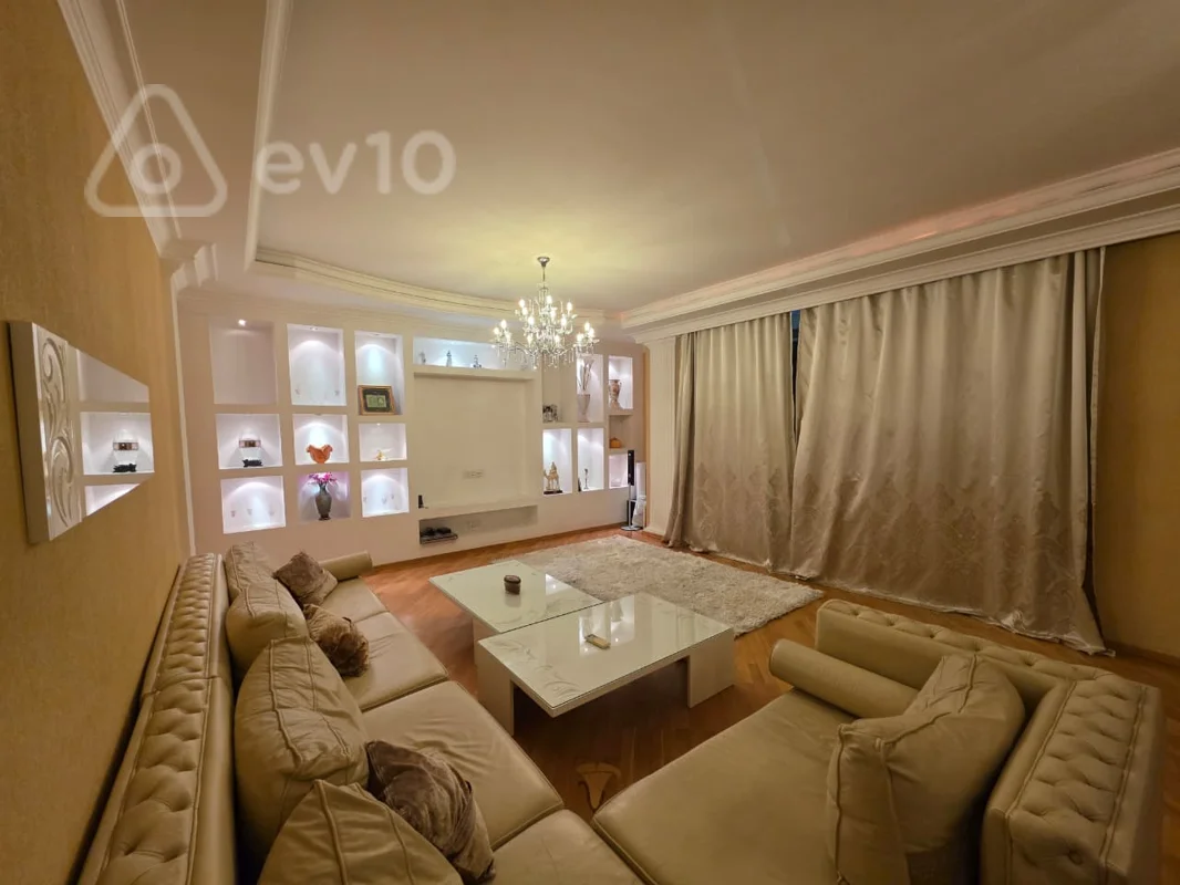 4 otaqlı mənzil, 196 m², İnşaatçılar Prospekti — kirayə — Mənzil, Bakı (3)