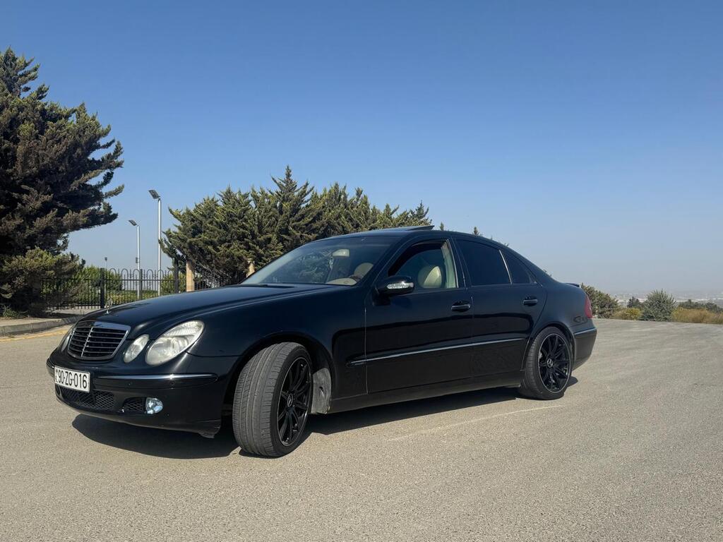 Mercedes E 320, 3.2 L, 2003 il, 317 000 km 90-ZG-016 — Avtomobillər, Bakı (5)