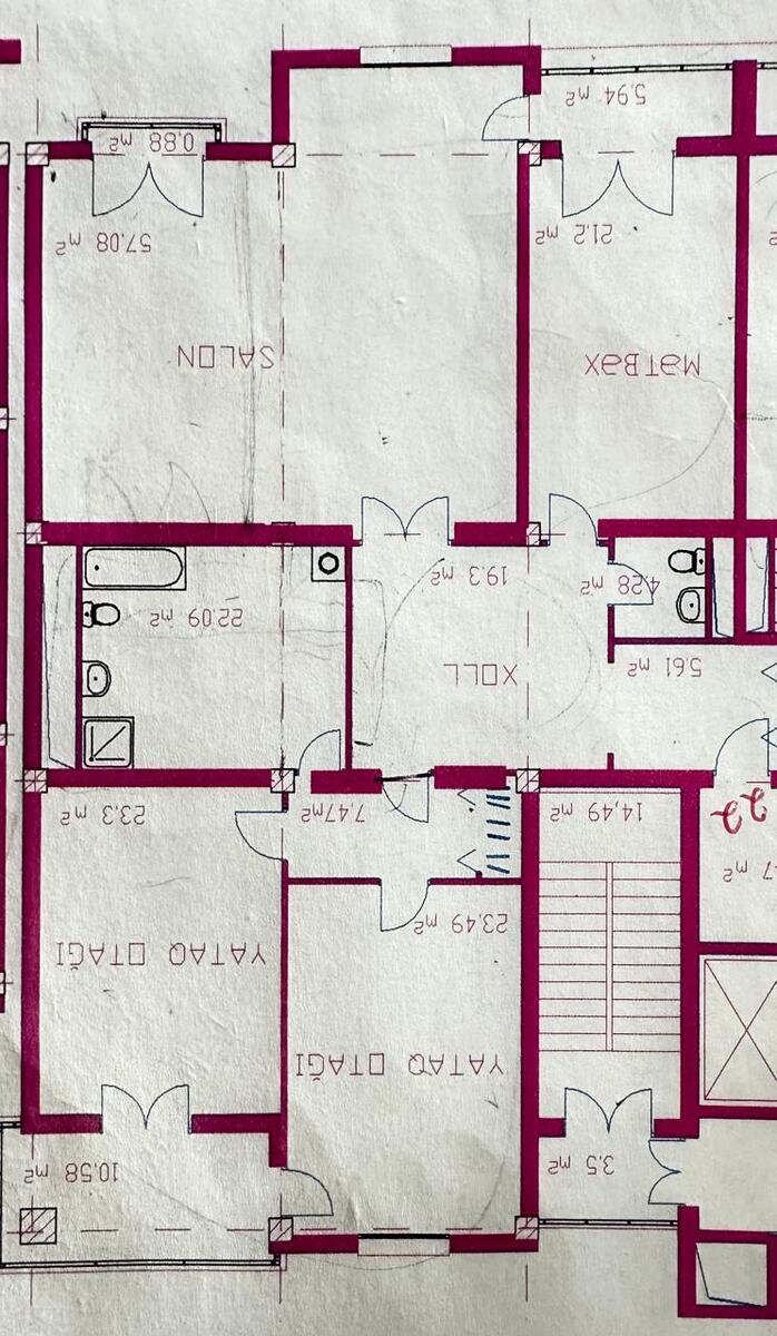 Satılır 3 otaqlı yeni tikili 210 m² — Mənzil, Bakı (2)