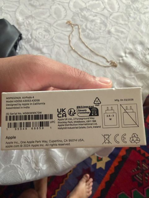 Yeni Simsiz (Bluetooth) Qulaqcıqlar, Apple, rəng - Ağ — Bakı