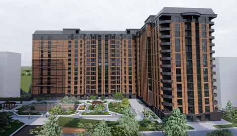Satılır 1 otaqlı yeni tikili 65.1 m² — Bakı