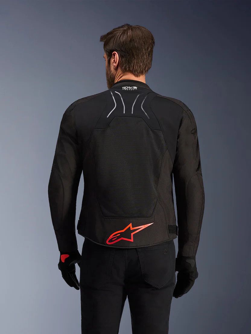 Motosikl üçün gödəkçə Alpinestars SMX Air 1342, poliester/poliamid, qara, ölçü S — Mallar, Bakı (2)