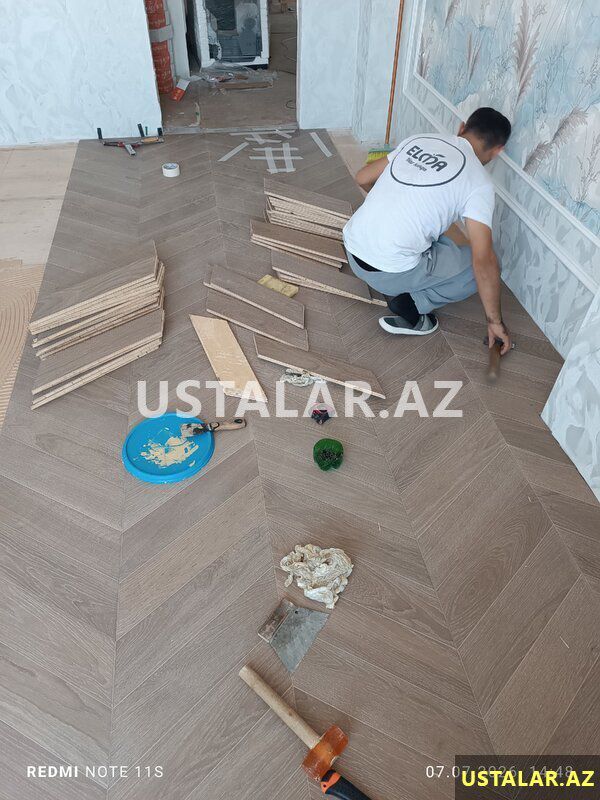 Laminat parket ustası — Döşəmə və tavan işləri, Bakı