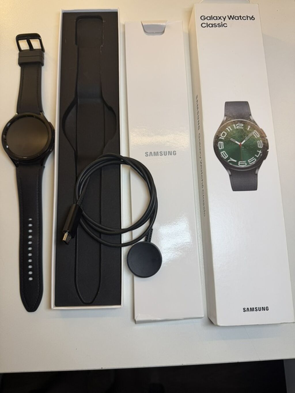 Samsung Galaxy Watch6 Classic 47 mm — original, əla vəziyyətdə — Ağıllı saatlar, Bakı (2)