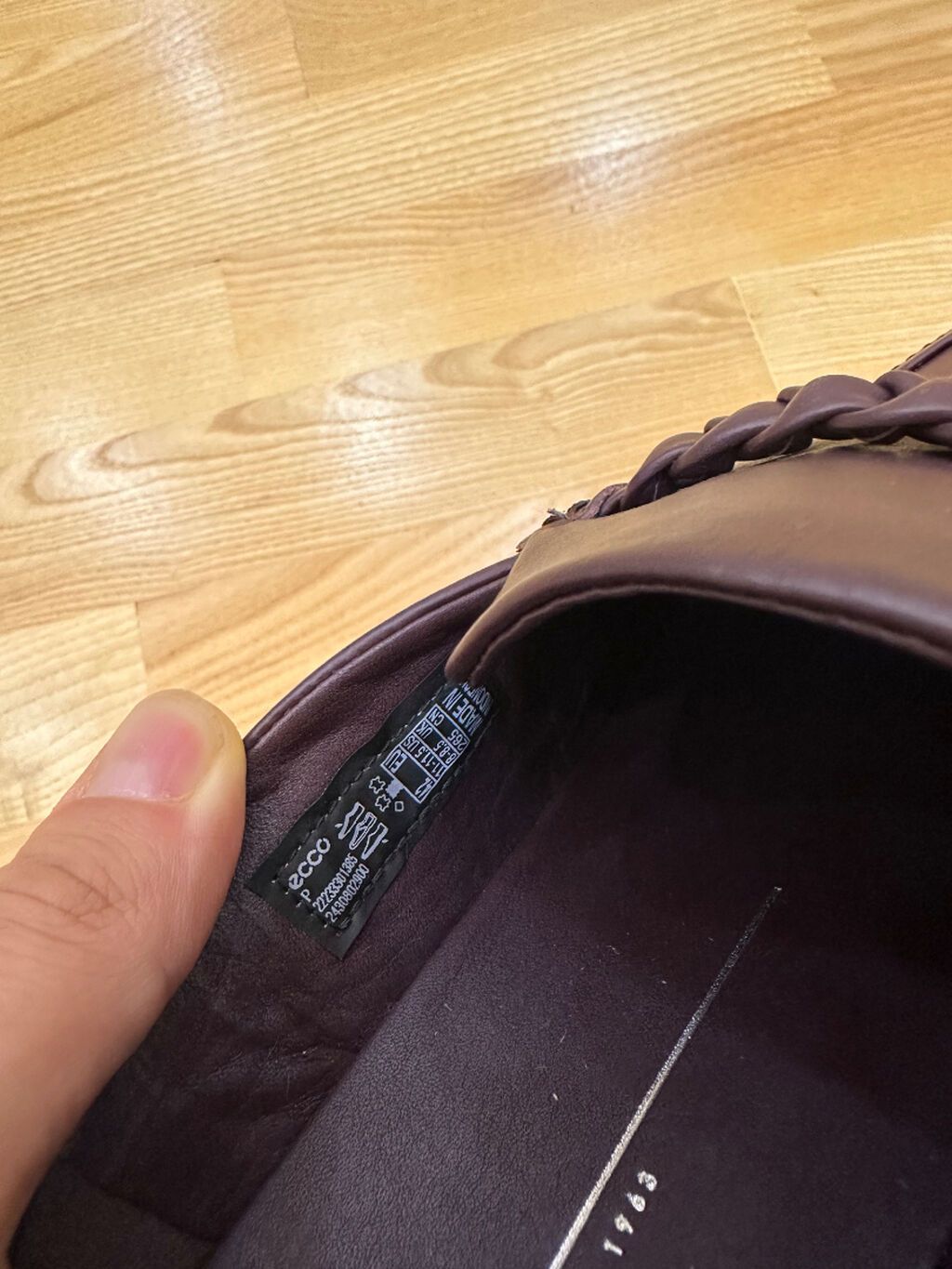 Ecco loafer/terlik. Olchu 42. Made in Indonesia. Mohteshem dizeyn ve — Ayakkabılar, Bakı (3)