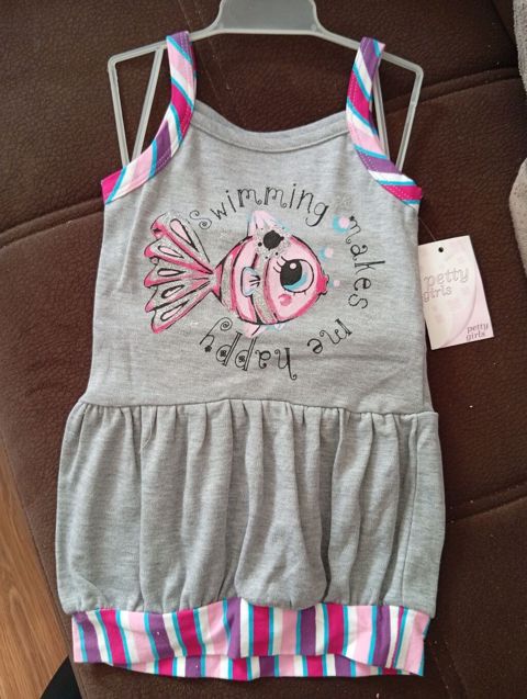Qız uşaqları üçün yaylıq paltar - Brend: Petty Girls (etiket — endirimli .yeni..baby shop